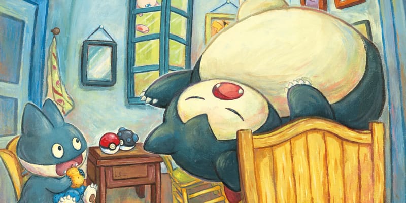 Pokémon at the Van Gogh Museum Exhibition Amsterdam | Hypebeast