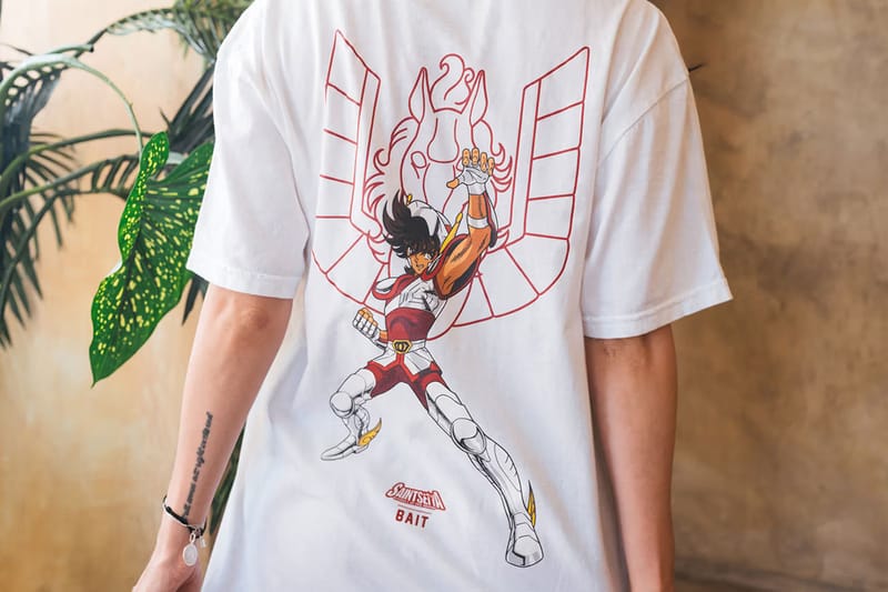 Saint seiya t shirt hot sale