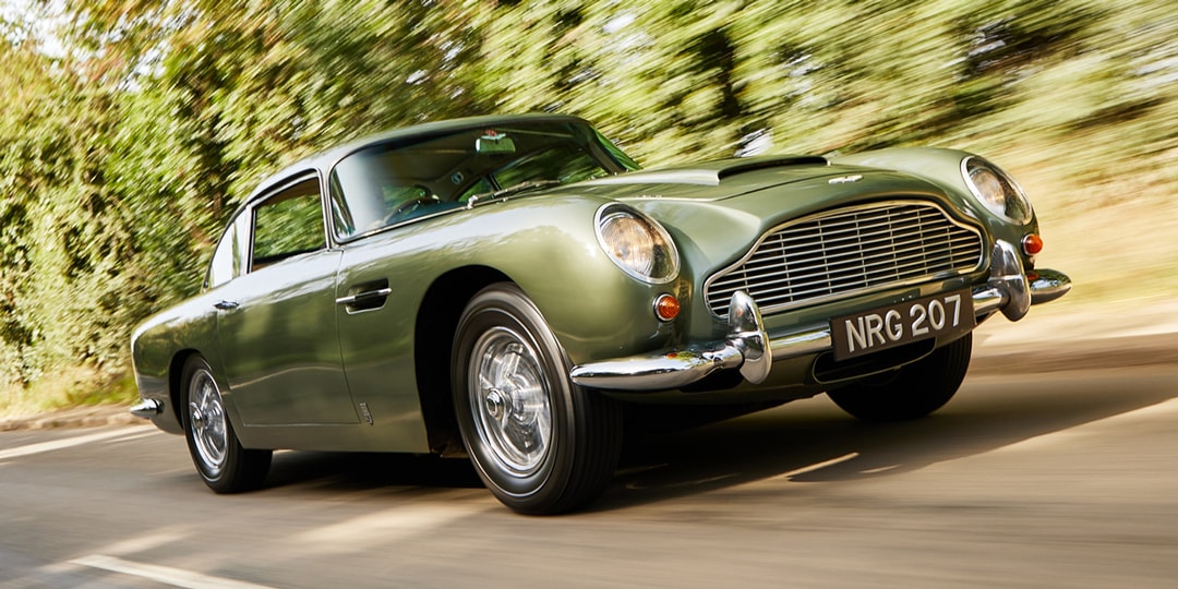 Даже в свои 60 лет Aston Martin DB5 все еще ощущается как серьезный спортивный автомобиль.