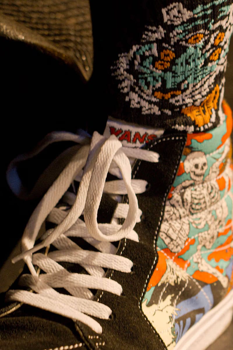 Vans sk8 shop hi collaboration