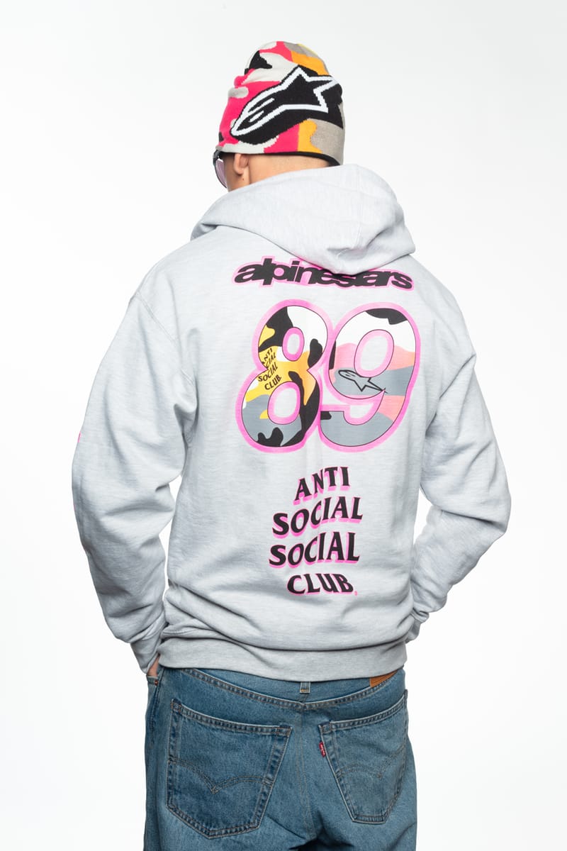 Anti social social club zip up hoodie sale