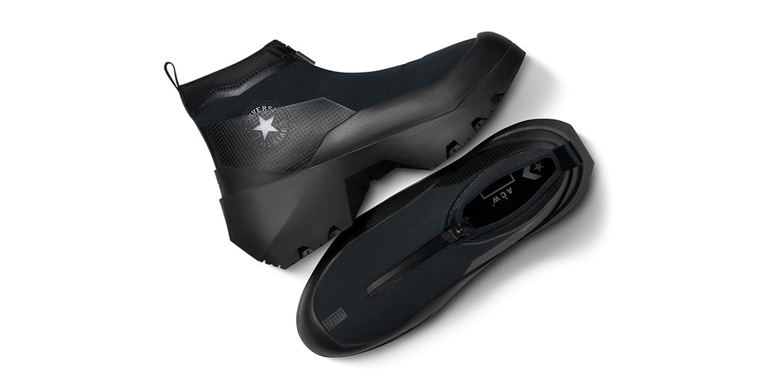The A-COLD-WALL* x Converse Geo Forma Boot Lands In All-Black