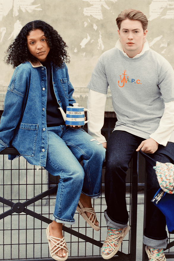 A.P.C. JW ANDERSON カバーオール A.P.C. x JW Anderson Collaboration Release Info | Hypebeast