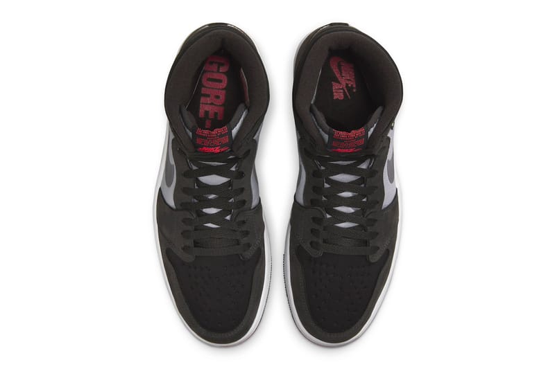 Air jordan 1 clearance mid black/dark grey/infrared 23