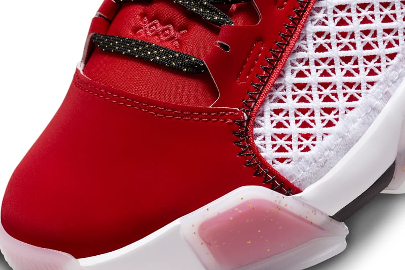 University hot sale red jordans