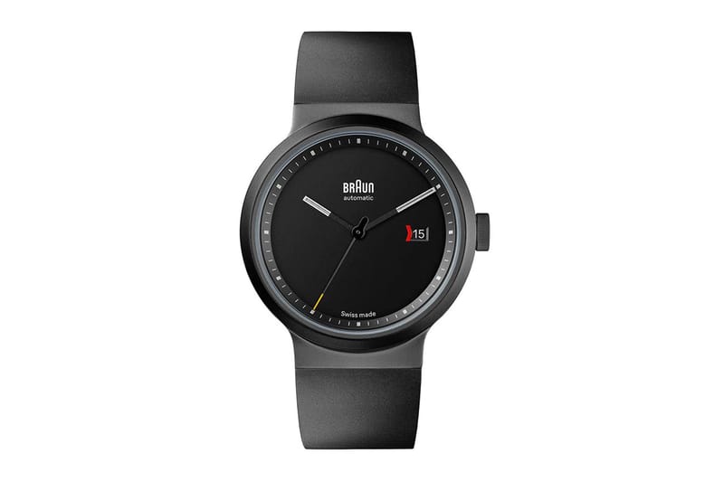 Braun watch sale black