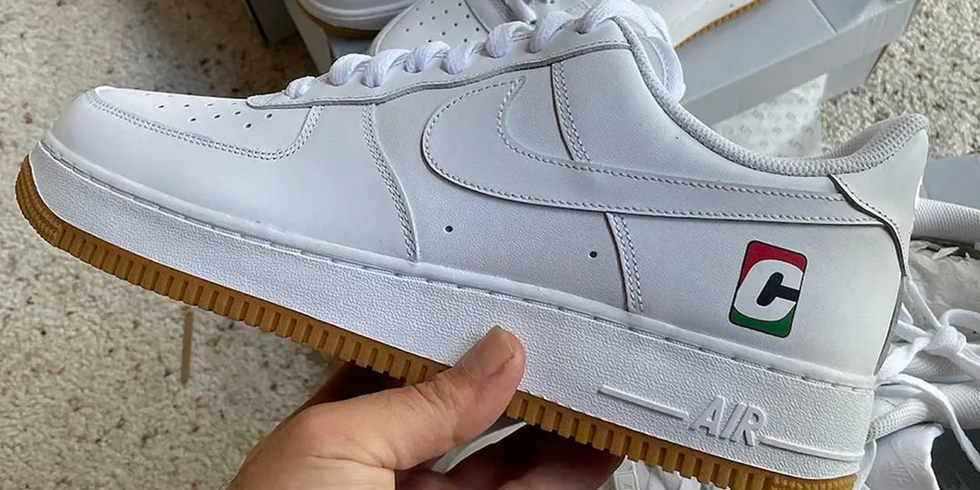 Coltrane Curtis and DJ Clark Kent Gift Dave Chappelle Custom Nike Air Force 1s