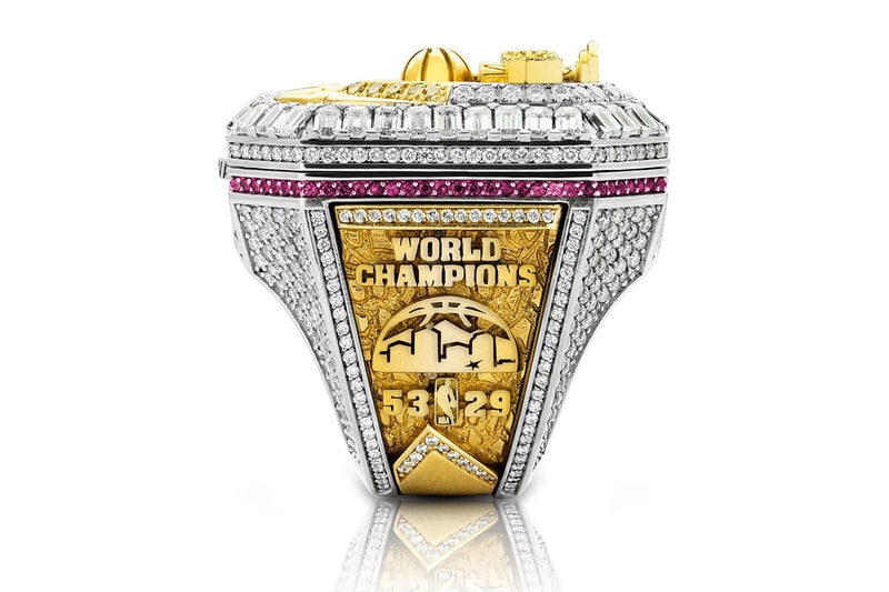 Closer Look Denver Nuggets NBA Championship Ring Hypebeast