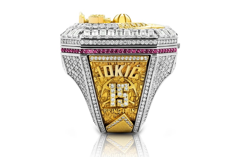 Closer Look Denver Nuggets NBA Championship Ring Hypebeast