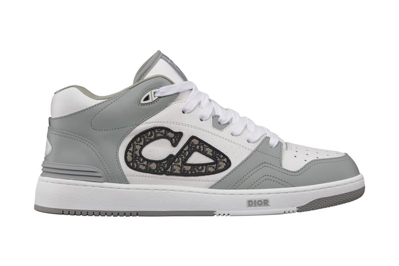 送料込 コラボ【Stone  x Dior】B57 sneakers 限定品 gray Dior Unveils Retro B57 Leather Sneakers | Hypebeast