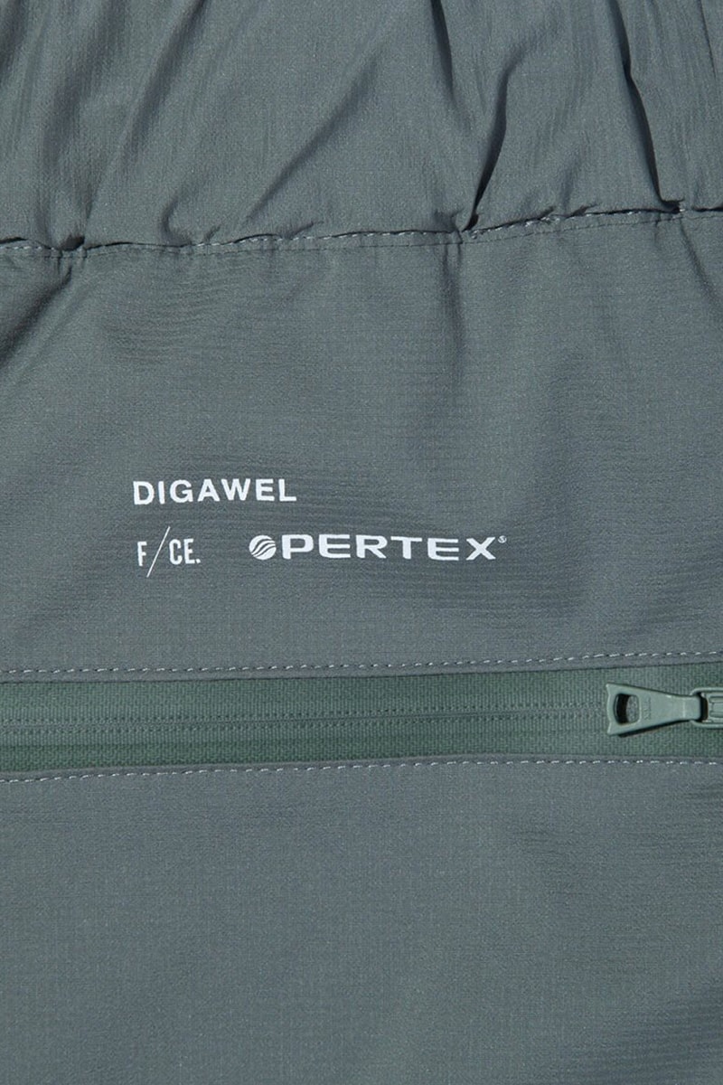 DIGAWEL x F/CE. Puffer Jacket Pin Tuck Lounge Pants | Hypebeast