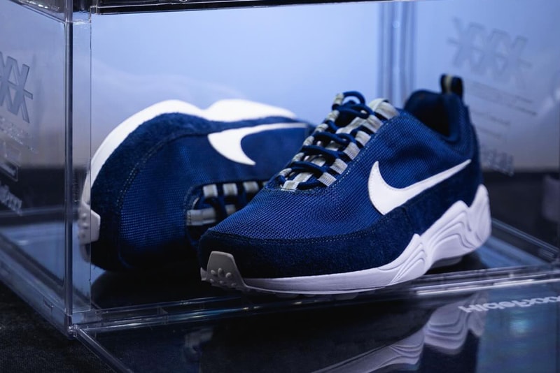 fragment design Nike Zoom Spiridon Navy Release Info | Hypebeast