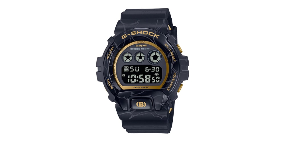 G-SHOCK и BAPE отмечают двойную годовщину выпуском новой совместной модели GM6900BAPE-1