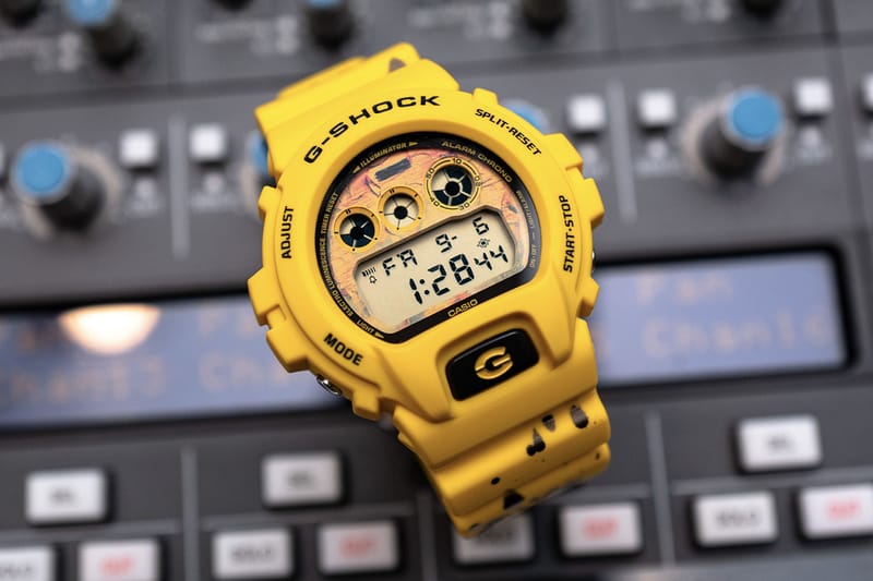 G shock discount yellow watch price