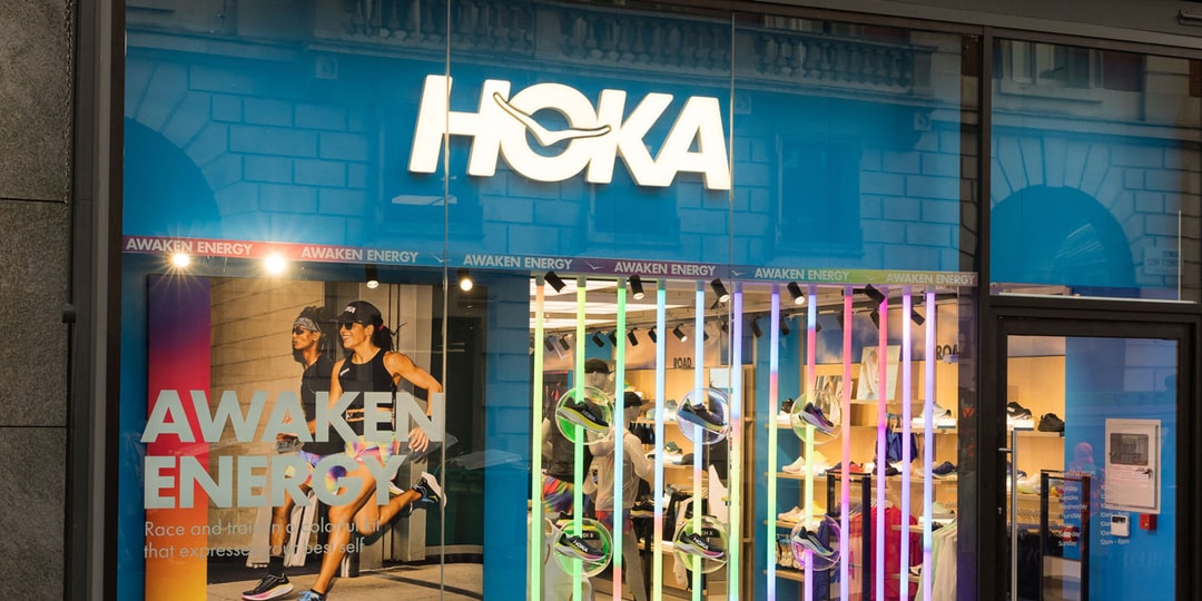 Загляните внутрь нового флагманского магазина HOKA в Лондоне