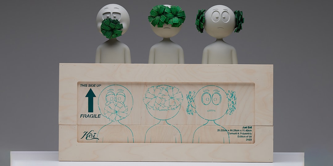 Международный художник Кай собирается выпустить ограниченную серию мини-скульптур «Just Evil»