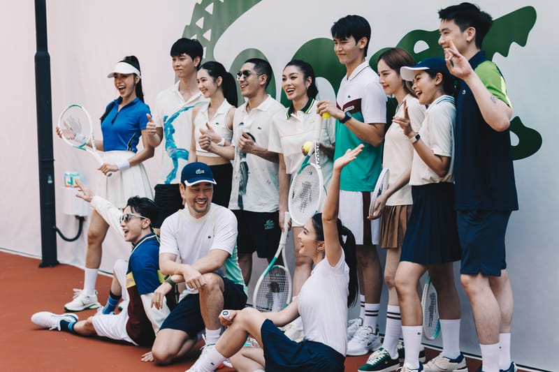 Lacoste Celebrates Its 90th Anniversary on Sentosa Island