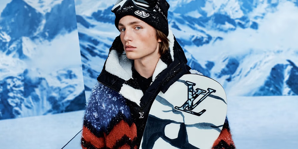 Louis Vuitton представляет динамичную лыжную коллекцию зимы 2023