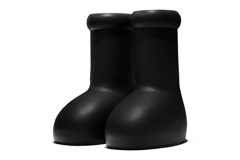 Red and black deals boots