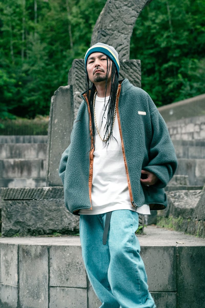 NANGA×KEBOZ FLEECE TRACK JACKET-