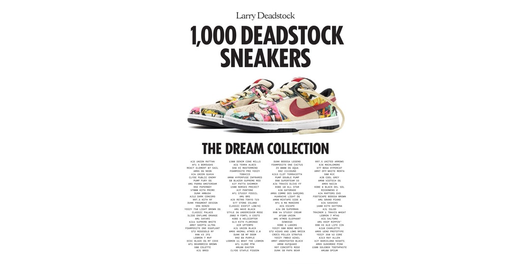 Новая книга «1000 кроссовок DEADSTOCK» вспоминает самые желанные коллекции обуви