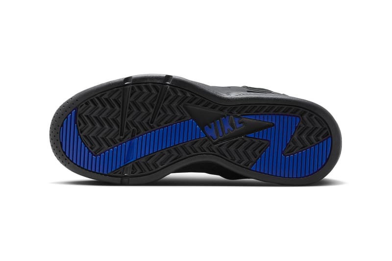 Nike air flight huarache black/lyon clearance blue