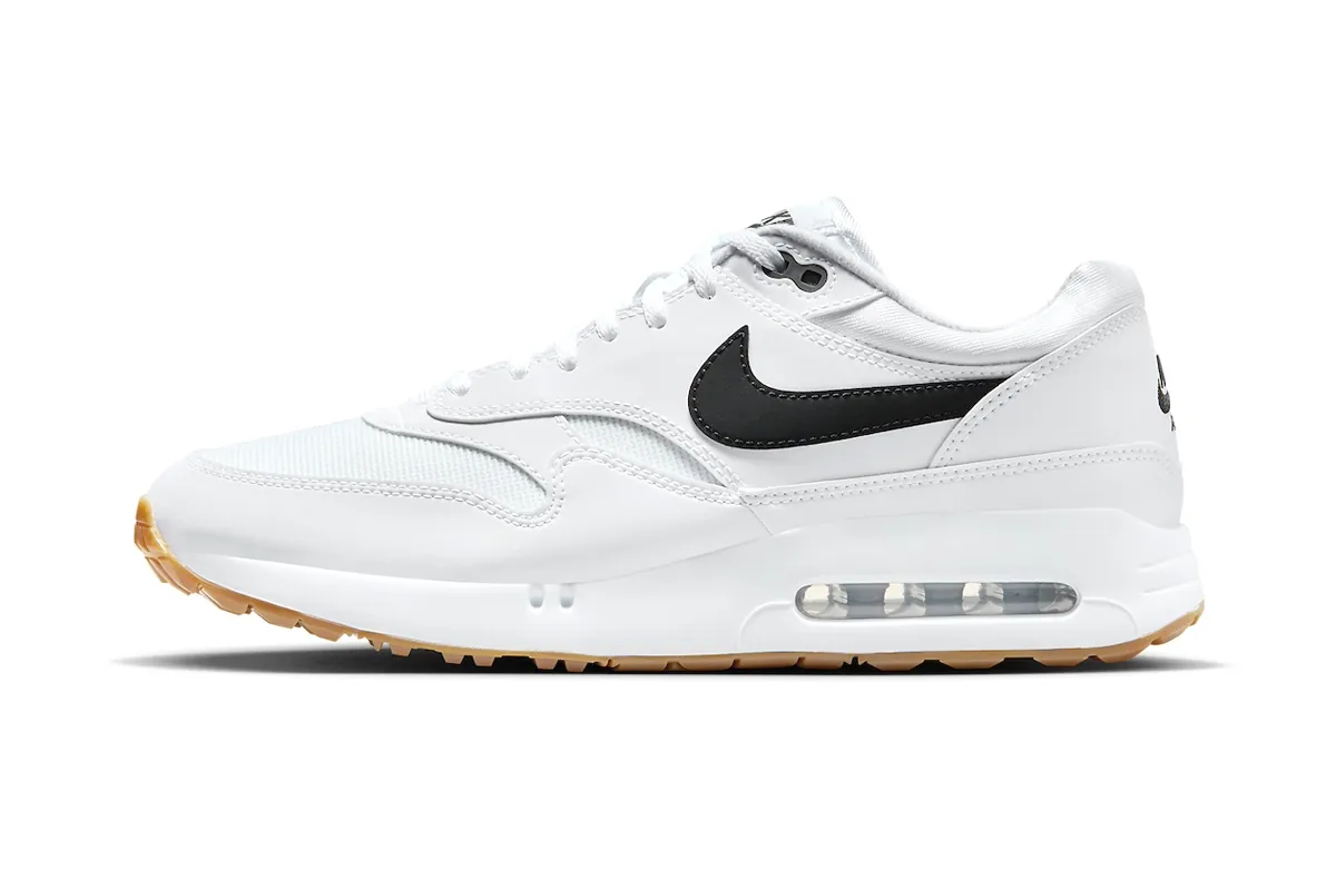 Nike air max 1 essential black white on sale gum