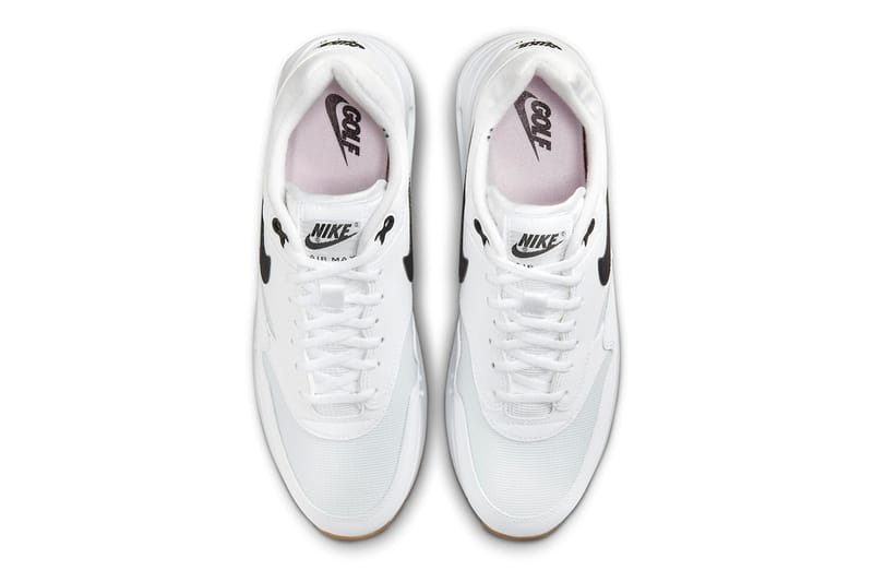 White air max hot sale 1 gum sole