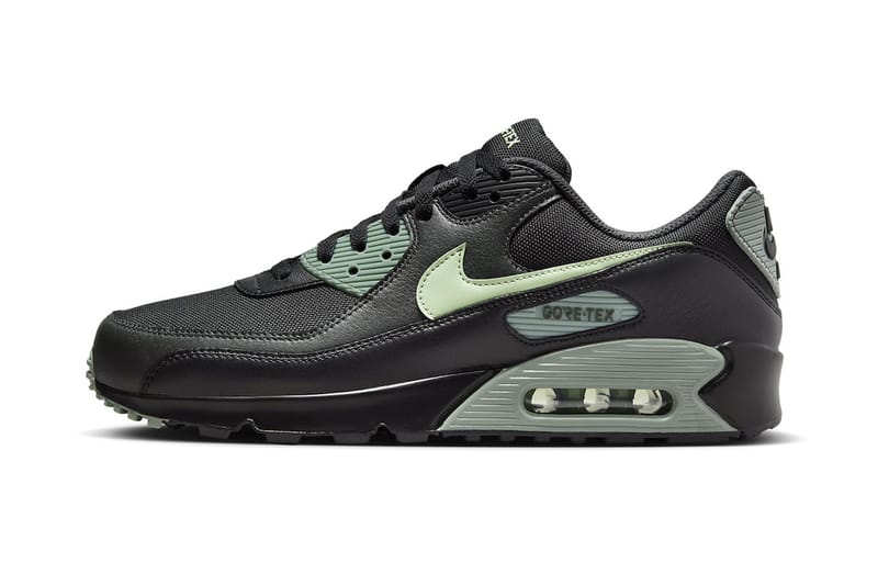 Air max shoes black and green sale