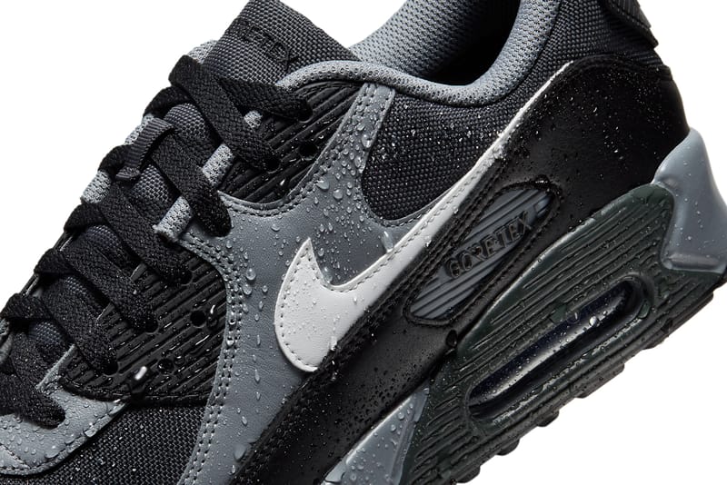 Nike black air max on sale 90