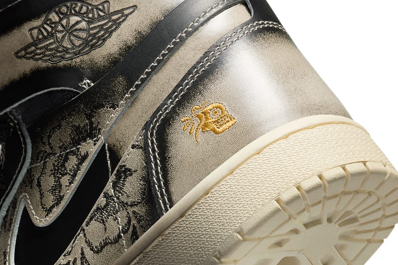 Nike Air Jordan 1 High Zoom CMFT 2 Dia De Muertos Pale Ivory