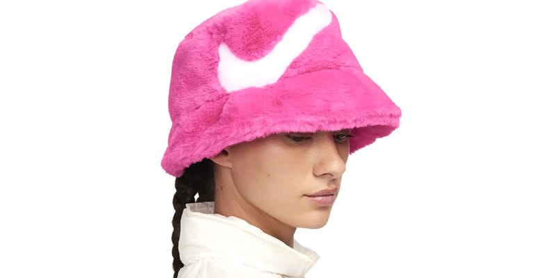 Nike Faux Fur Bucket Hat, Plush knot Mittens Release Info | Hypebeast