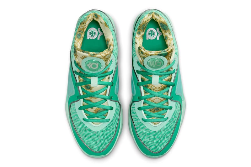 Green kevin hot sale durant shoes