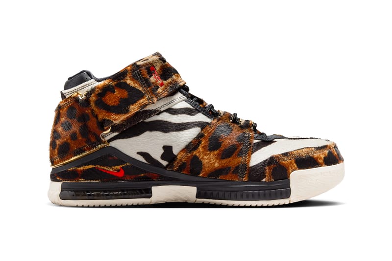 Lebron on sale leopard shoes