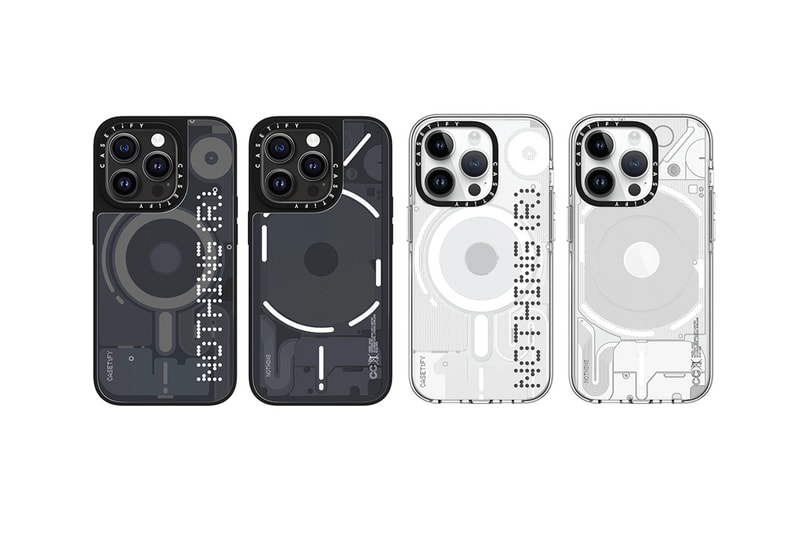 Nothing x CASETiFY Drop Phone 14 and 15 Case Collaboration Hypebeast