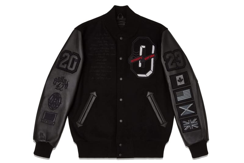 OVO Previews 'For All The Dogs' Varsity Jacket | Hypebeast