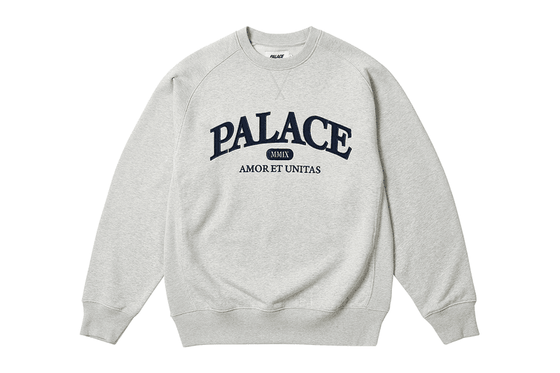 PALACE UNITAS CREW SWEAT 23aw PALACE UNITAS CREW SWEAT 23aw