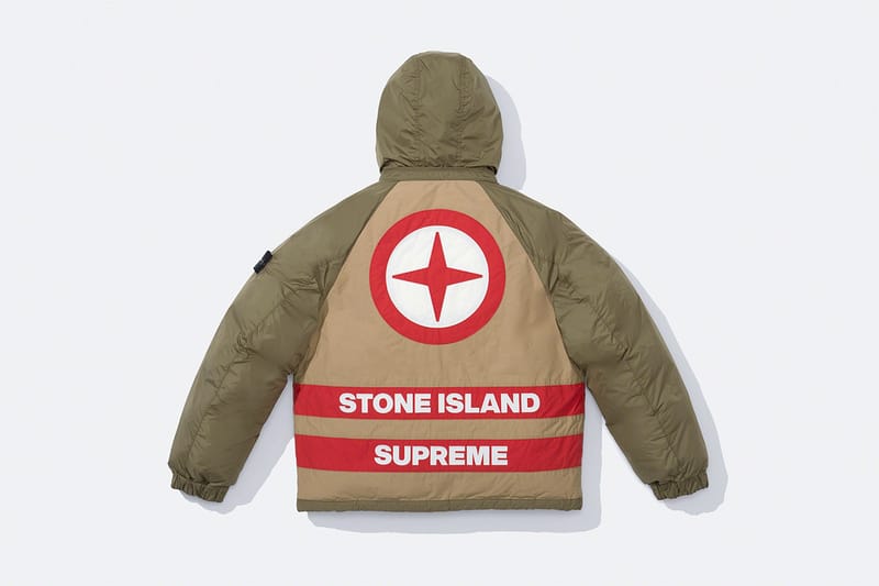 Stone island supreme logo sale