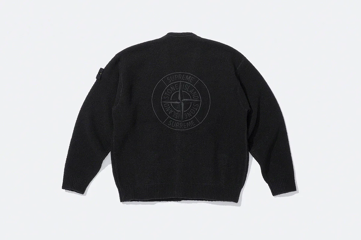 Supreme stone island online sweatshirt