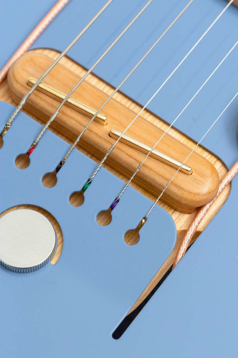 Verso Instruments Wraps Cosmo Electric Guitar in Vibrant Metal | Hypebeast