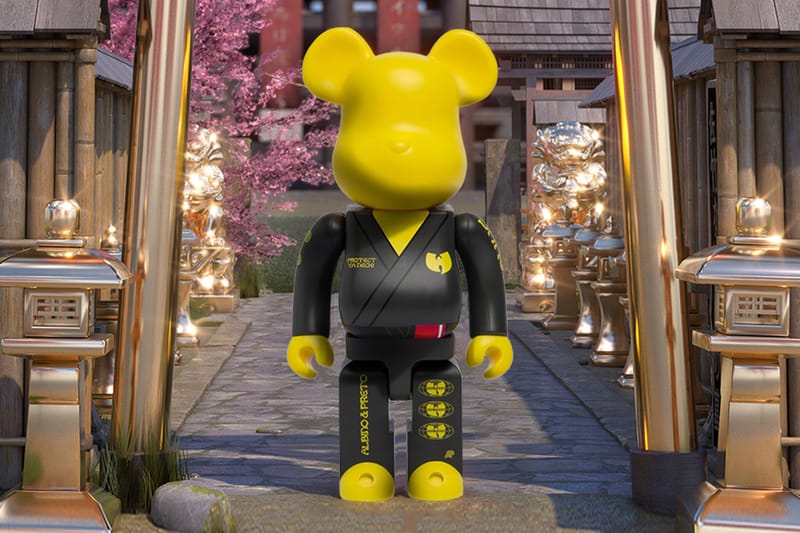 Wu-Tang Clan x Albino & Preto Medicom Toy BE@BRICK 100%/400