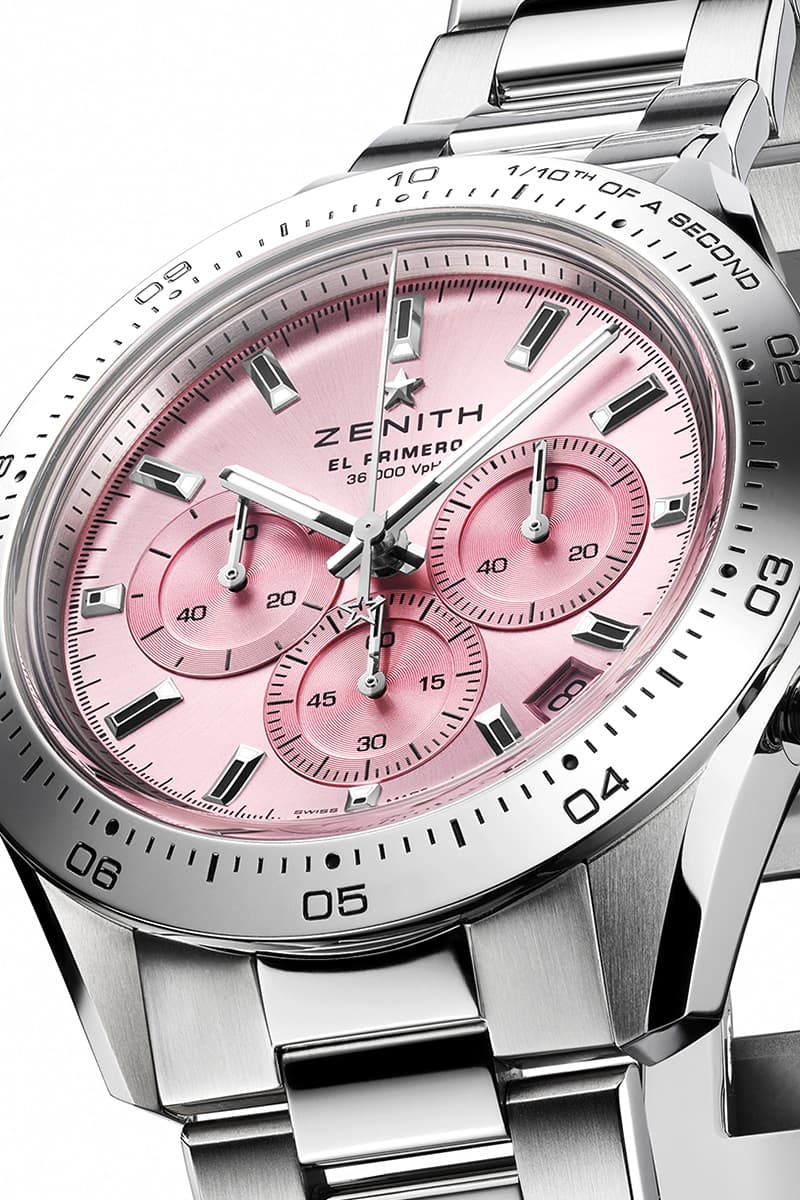 Zenith Chronomaster Sport Pink Susan G. Komen | Hypebeast