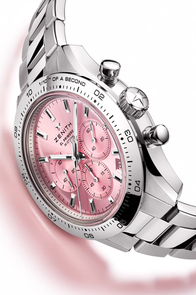 Zenith Chronomaster Sport Pink Susan G. Komen | Hypebeast