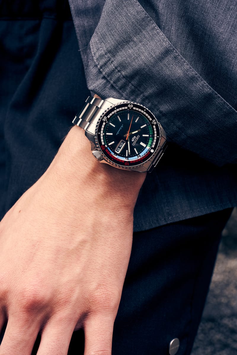 Seiko s 5 Sport Retro Collection Embraces Color Hypebeast