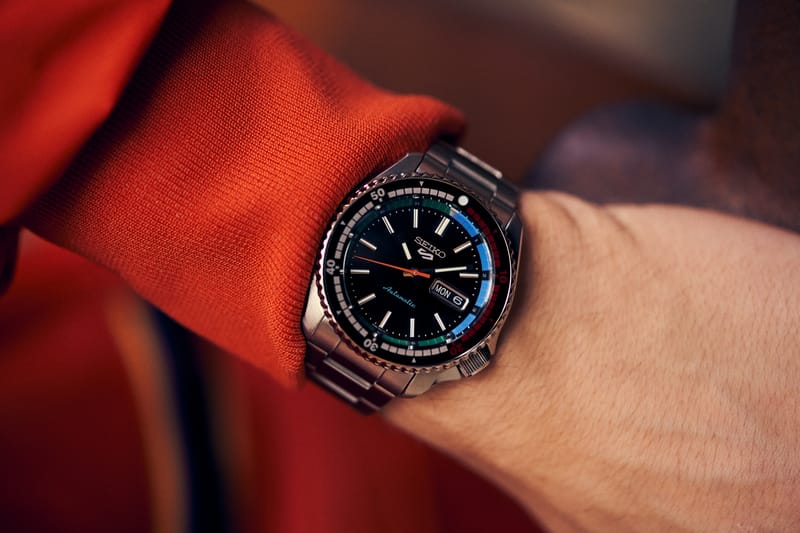 Seiko s 5 Sport Retro Collection Embraces Color Hypebeast