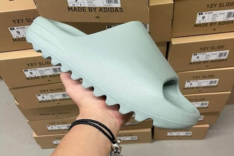 adidas YEEZY Slide Azure Blue Release Info Hypebeast