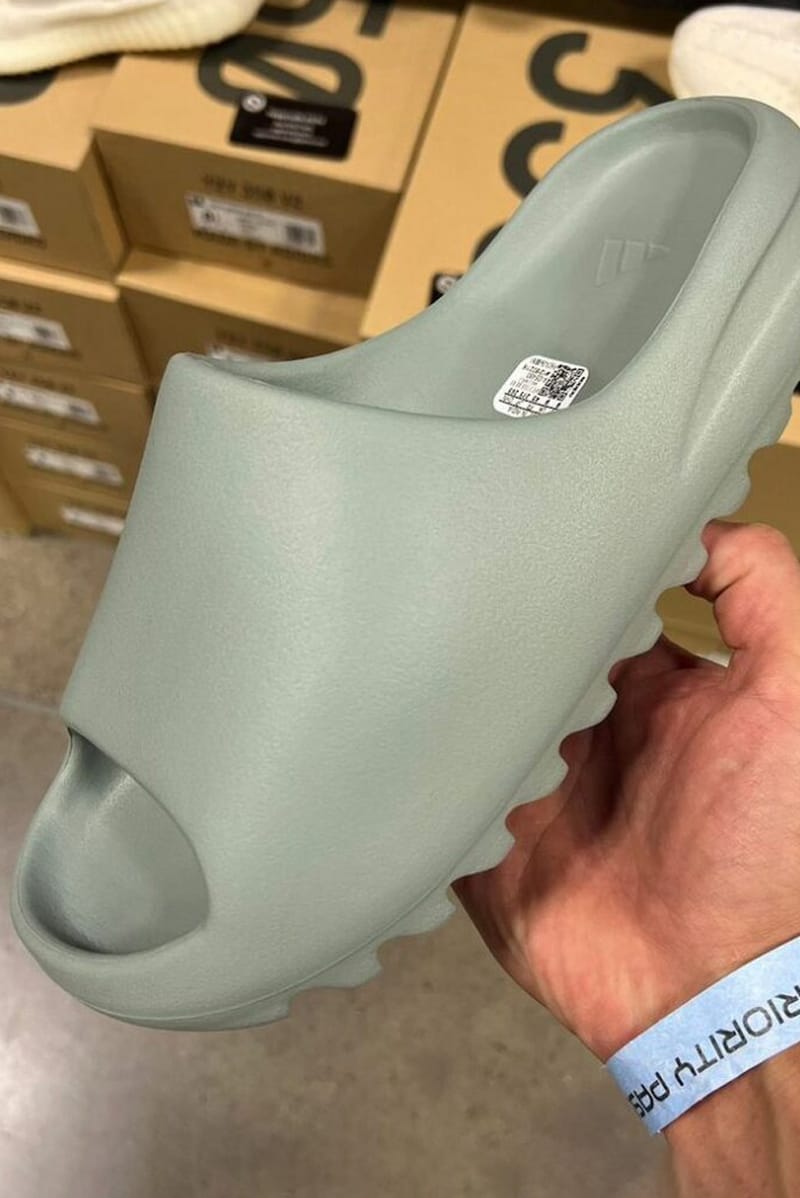 adidas Yeezy Slide Salt Slated To Drop in 2024 Hypebeast