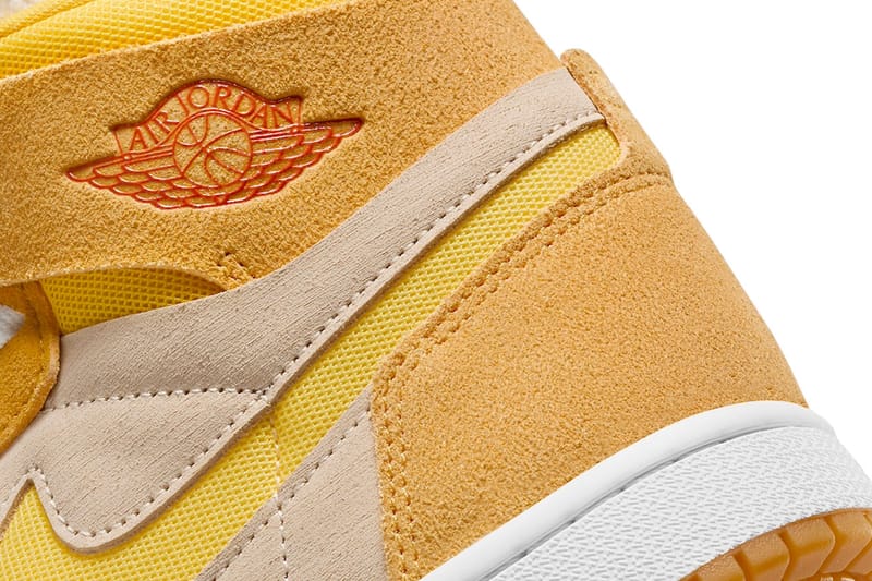 Mustard best sale yellow jordans