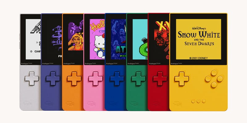 Analogue To Drop Colorful Editions of Pocket Handheld | Hypebeast