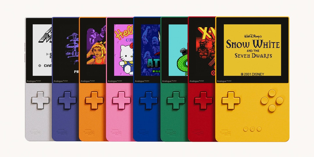 Pocket Console Analogue To Drop Colorful Editions of Pocket Handheld | Hypebeast